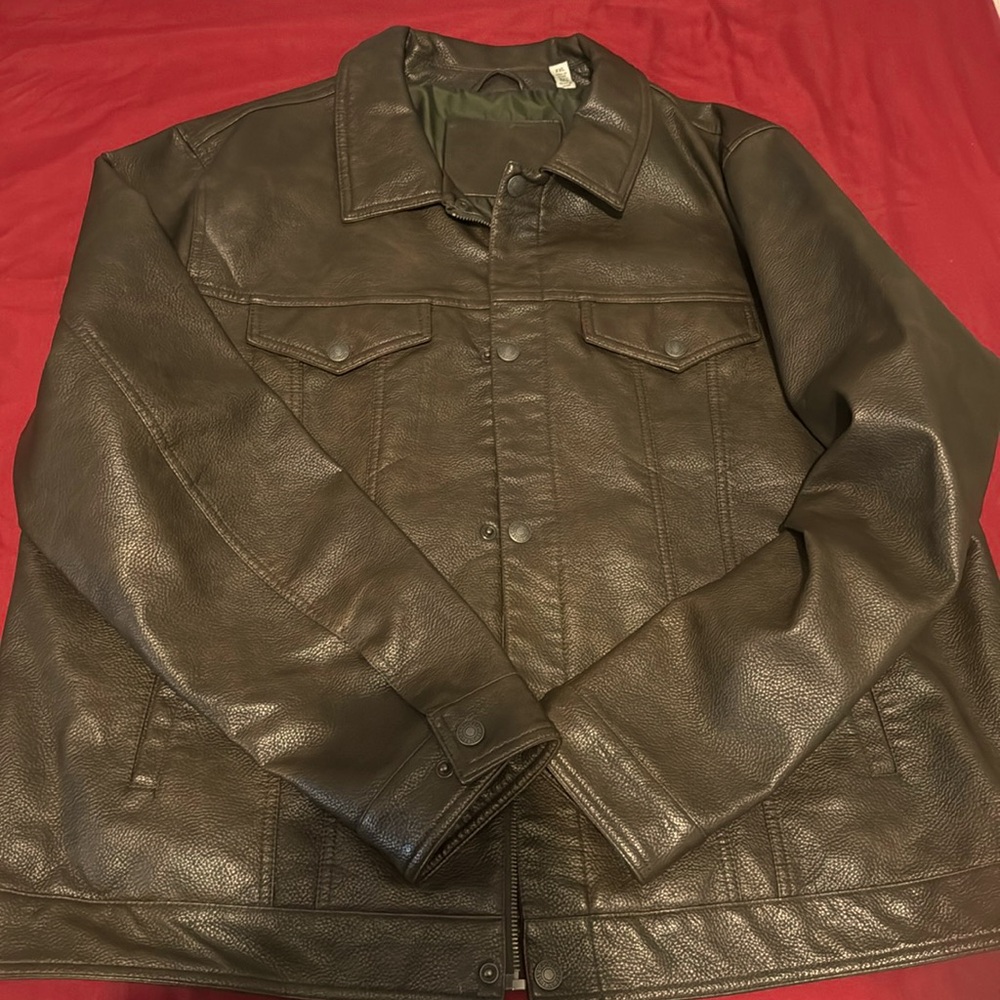 Lather jacket